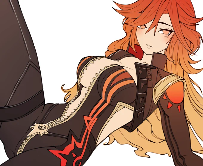 Hidden Mavuika Pose #Genshinlmpact #Mavuika #原神