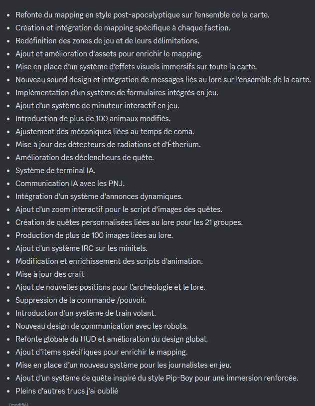 N'oubliez pas que ce soir c'est l'ouverture de Nolosha avec énormément de nouvelles features. Découvrez un nouveau jeu, un monde dystopique sur red dead. 
discord.nolosha.fr &amp; 2232.Nolosha.fr