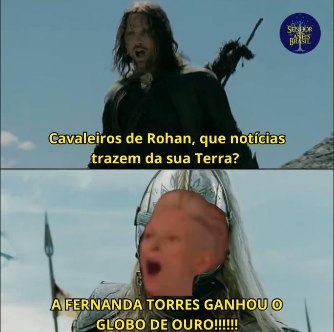 SdA_Brasil's tweet image. Segundar com uma notícia dessas dá energia pra mais uma caçada a um bando de uruk-hai, não é mesmo?

#globodeouro #tildaswinton #fernandatorres #lotrmemes

Sugestão da nossa seguidora @anairam.rosa

~Ungoliant
