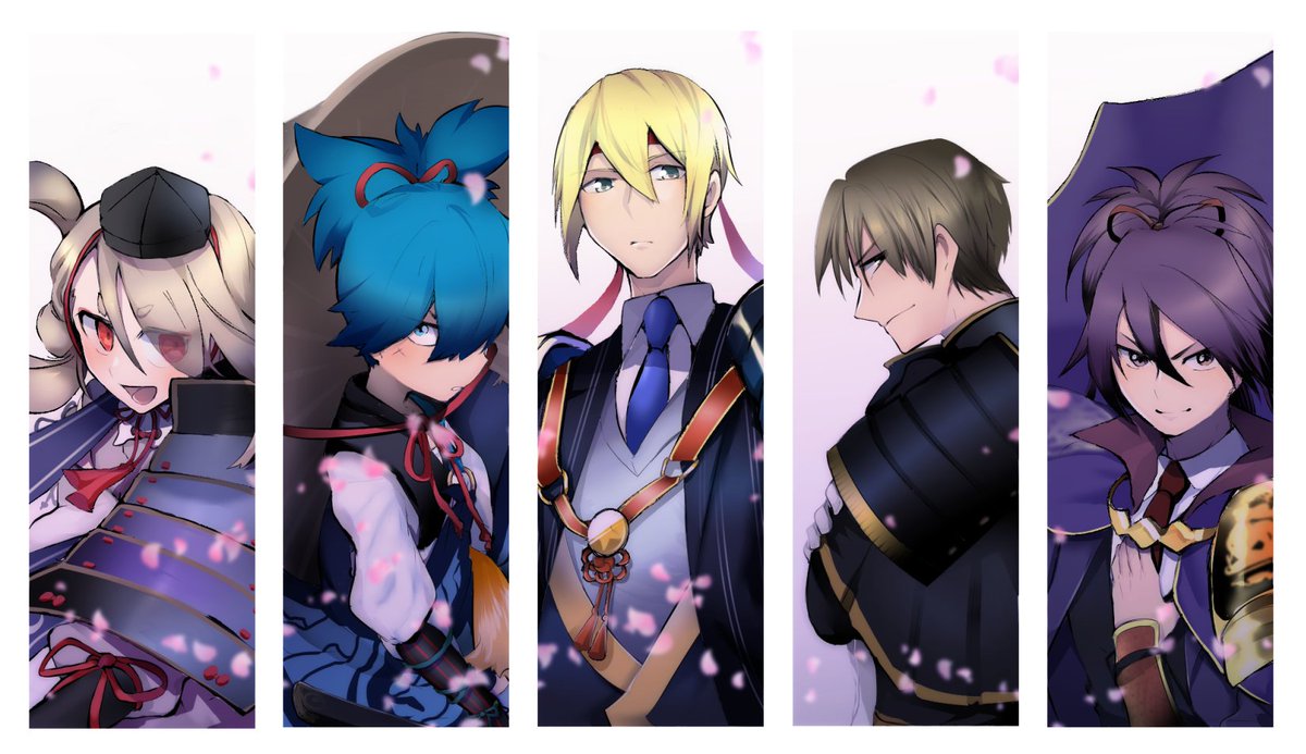 最近本丸の刀達を描けてないので過去絵で懐かしむことにする 