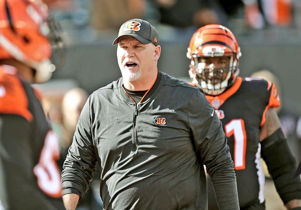 WINCINNATI_'s tweet photo. BREAKING: The #Bengals have fired DC Lou Anarumo, OL coach Frank Pollack, LB coach James Bettcher, and DL coach Marion Hobby.

Big changes one day into the off-season. https://t.co/1rlvSGsPp4