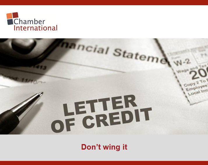 ChamberInt's tweet photo. ๐๐๐ญ๐ญ๐๐ซ ๐จ๐ ๐๐ซ๐๐๐ข๐ญ ๐๐๐ซ๐ฏ๐ข๐๐๐ฌ
Weโll help you secure payment for your #exports
Save time; reduce risk and errors; get your cash in the bank faster by using our fully managed low-cost service
https://t.co/8ISdbdeaLc
#ChamberInt #ExportHelpLine ๐0845 034 7200 https://t.co/NlkKEh8GO5