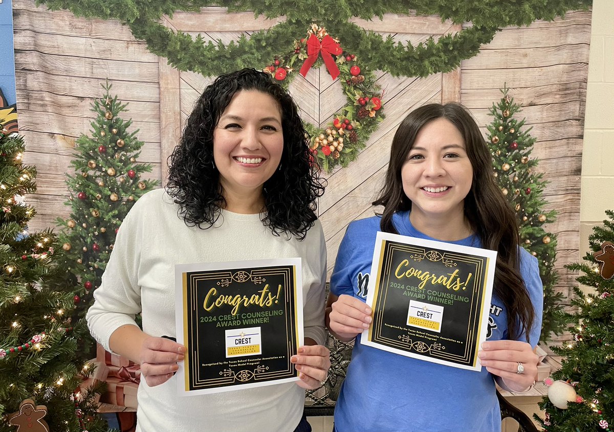 MrsJames (@mrsjames_f117) on Twitter photo Lately at Boone!
We won the CREST AWARD!
Feeling very blessed to work alongside <a href="/mrsganev/">Alyssa Ganev</a>!
Looking forward to what more we can achieve!
<a href="/NISDCounseling/">NISD Counseling</a> <a href="/NISDBOONE/">Murray E. Boone</a> Lately at Boone!
We won the CREST AWARD!
Feeling very blessed to work alongside <a href="/mrsganev/">Alyssa Ganev</a>!
Looking forward to what more we can achieve!
<a href="/NISDCounseling/">NISD Counseling</a> <a href="/NISDBOONE/">Murray E. Boone</a>