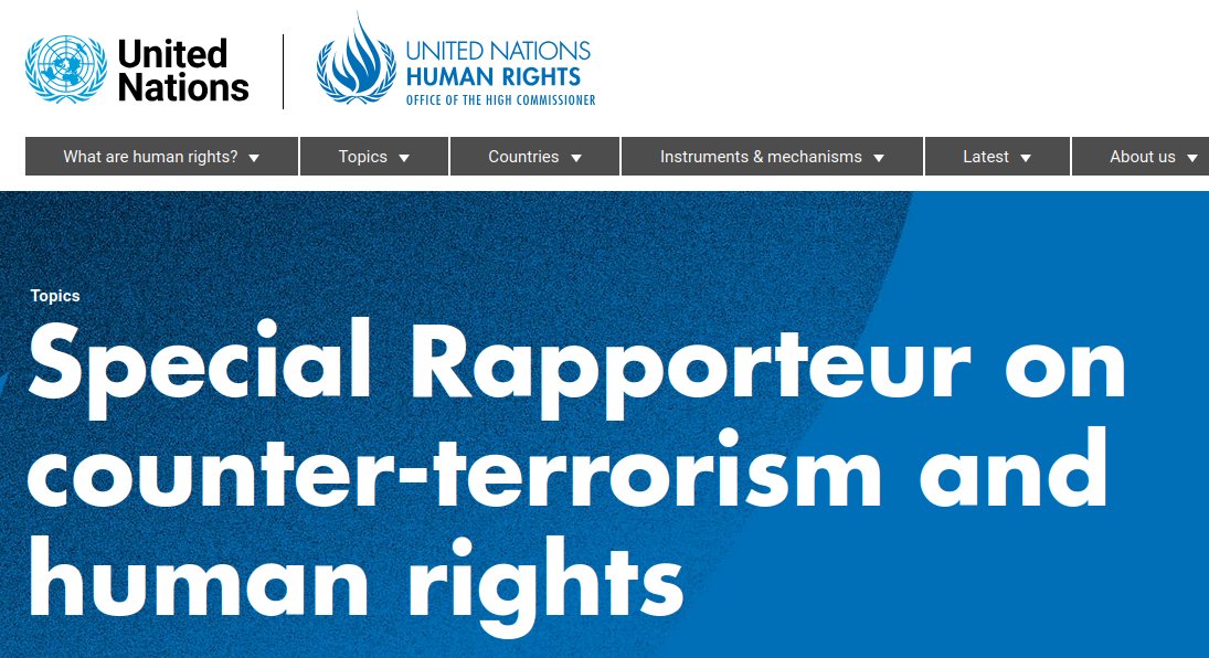 Human Rights and “Countering Terrorist Travel”: following up on the report of the U.N. Special Rapporteur on Counter-Terrrorism and Human Rights:

papersplease.org/wp/2025/01/06/…