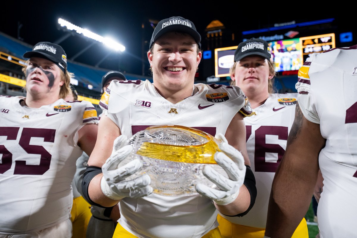 Minnesota Football tweet media