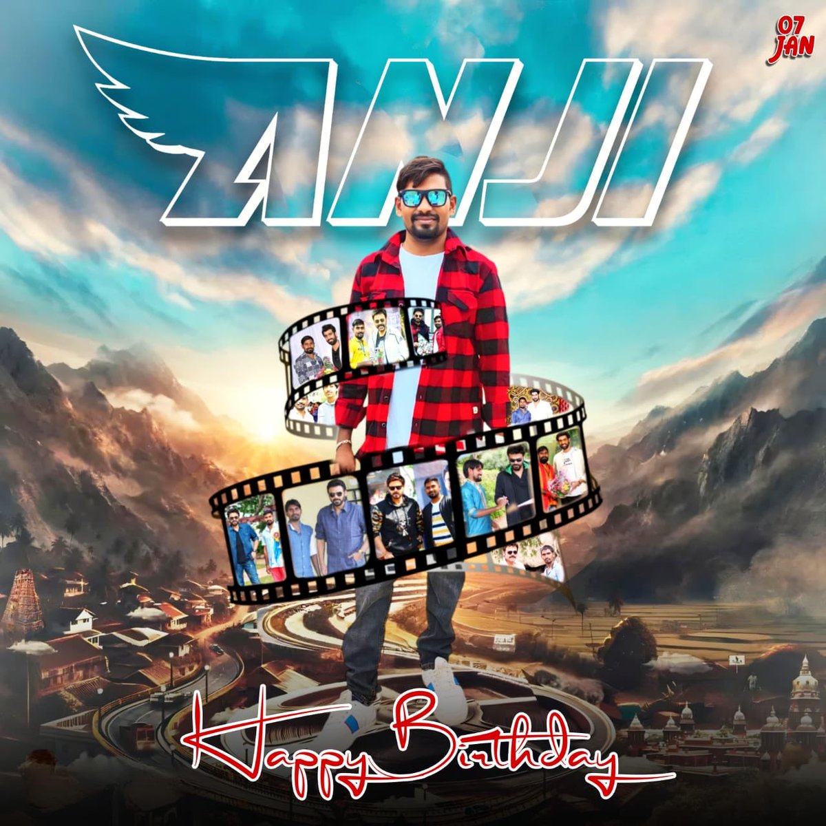 Happy to launch our beloved brother <a href="/AnjiVenky5/">Anji Venky</a> Birthday CDP
Wishing A Very Happy Birthday <a href="/AnjiVenky5/">Anji Venky</a>
Wishing You Good Health &amp; Happiness 

#HappyBirthdayAnjiVenky
#HBDAnjiVenky
#TSPublicitySecretary

<a href="/VenkyMama/">Venkatesh Daggubati</a> <a href="/RanaDaggubati/">Rana Daggubati</a> <a href="/SureshProdns/">Suresh Productions</a> <a href="/TSDaggubatiFans/">Telangana Daggubati Fans</a>