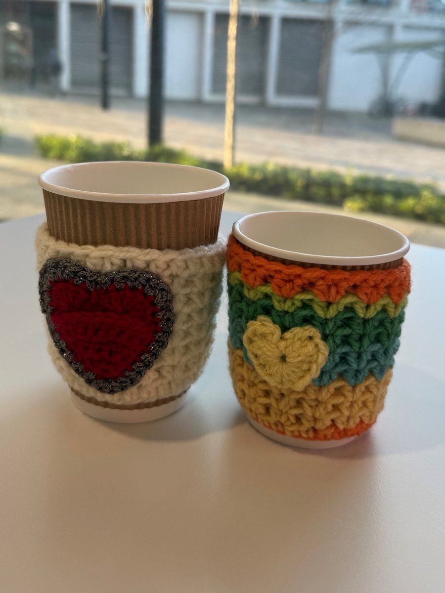 Byres Community Hub (@uofgbyreshub) on Twitter photo Now that project Christmas tree is complete, Lorraine has started on cosies to keep hot drinks warm 🩷
Our 'Mug Hugs' will be at Hub Monday on 13 Jan:
- 10am: Tour of <a href="/UofGSHW/">UofG School of Health & Wellbeing</a>
- 10.30am: Refreshments & Networking
- 11 am: Themed discussion on Byres Hub Community Day 2025 Now that project Christmas tree is complete, Lorraine has started on cosies to keep hot drinks warm 🩷
Our 'Mug Hugs' will be at Hub Monday on 13 Jan:
- 10am: Tour of <a href="/UofGSHW/">UofG School of Health & Wellbeing</a>
- 10.30am: Refreshments & Networking
- 11 am: Themed discussion on Byres Hub Community Day 2025