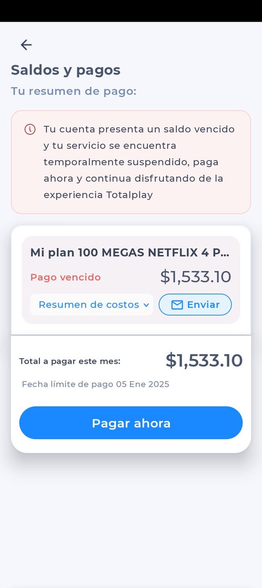 penrique's tweet photo. @RicardoBSalinas porqueria de servicio tienes en TOTALPLAY 
A lo largo de 8 áños minimo una vez pór mes presentan fallas 
Péro yá fue el colmo 
Pretender cobrar un servicio que me ofrecieron grátis y qué nuncá mé activáròn  no tiéné madré. https://t.co/O0wtNDe49U