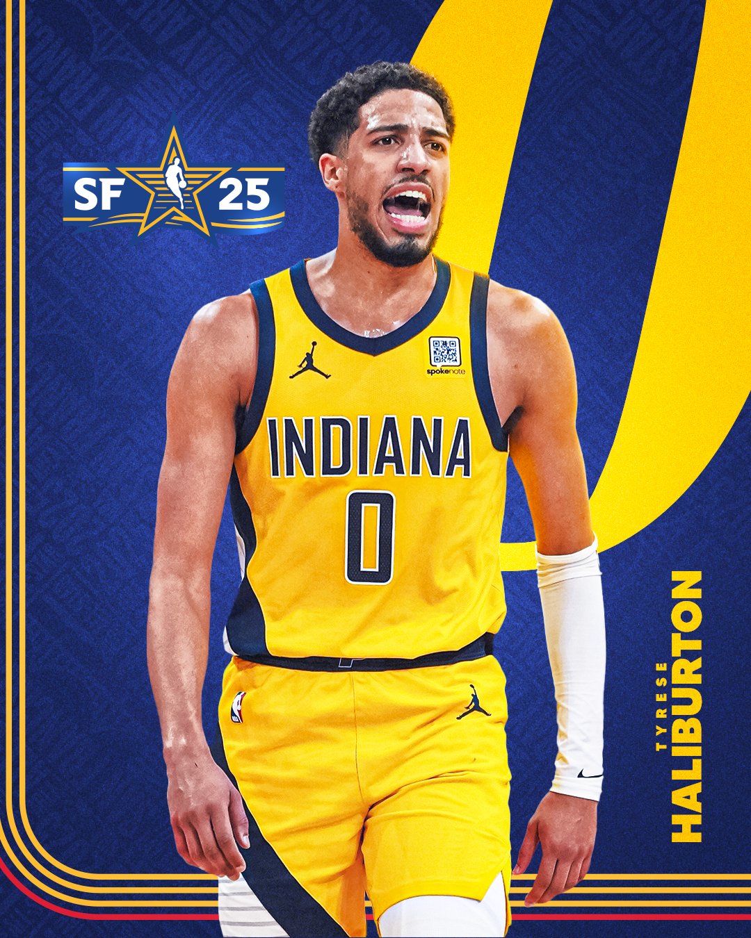 h*l様 Indiana Pacers Haliburton GameJerse Unisex Nike Tyrese Haliburton Black Indiana Pacers 2023/24