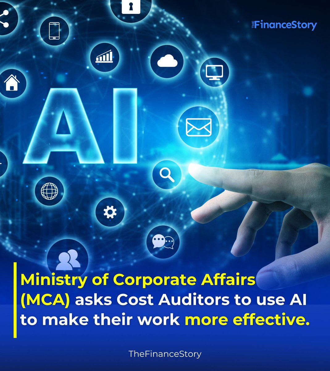 📊 Ministry Of Corporate Affairs (MCA) urges #CostAuditors to embrace #AI for efficiency, as per a report by ET.

🤖 The MCA recommends leveraging artificial intelligence to detect patterns and anomalies that might otherwise go unnoticed.

#mca #ai #costauditor #viral #trending