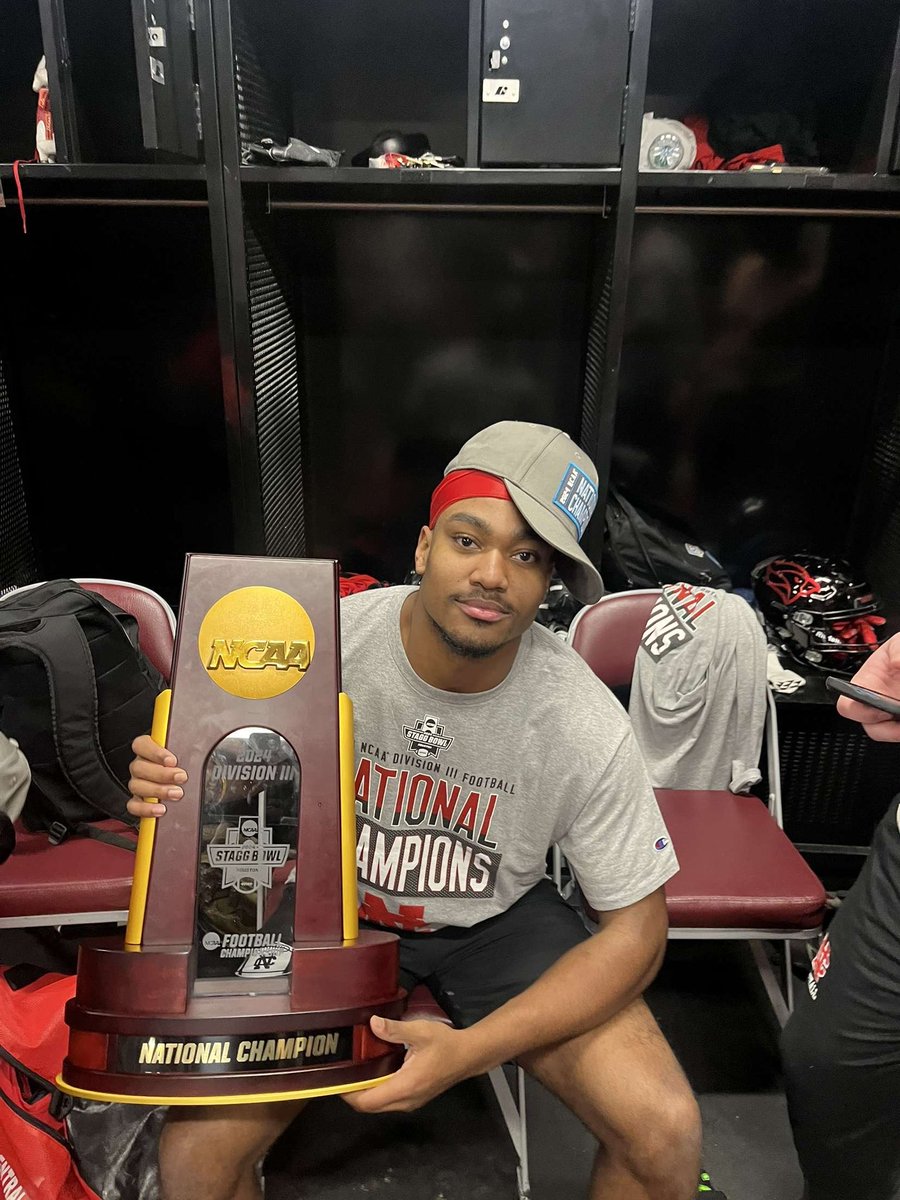 Thanking GOD I woke up today a National Champion!