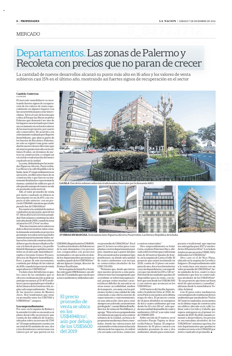 interwin_itw's tweet image. LAS ZONAS DE PALERMO Y RECOLETA SIGUEN EN AUGE 🏙️

Un claro ejemplo de este crecimiento es el proyecto Palacio Tupiza. Este desarrollo de 10 pisos ofrecerá unidades premium de uno y dos ambientes, ideales para renta temporaria.

Lee el artículo completo. 📖