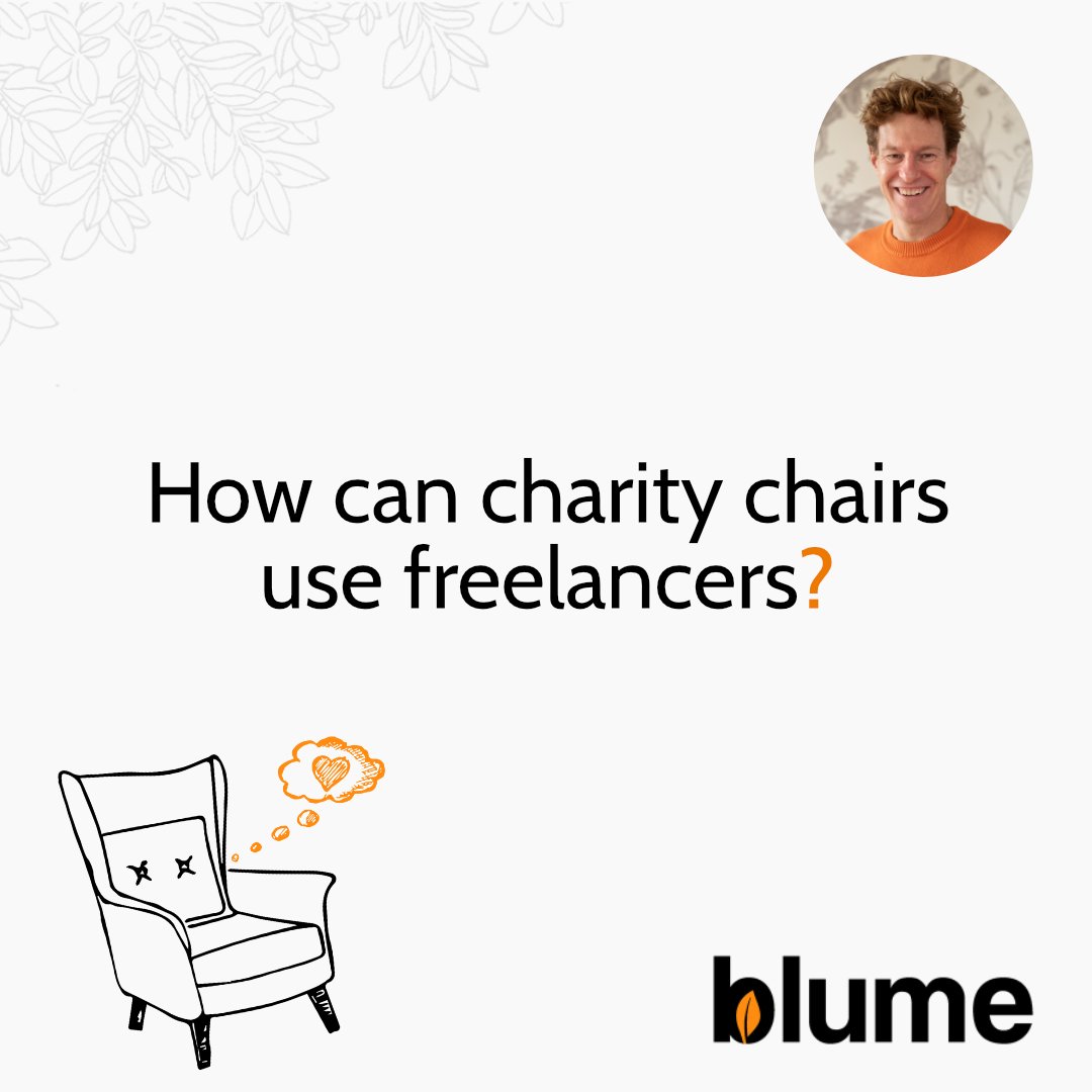 Blume_Life's tweet photo. A Monday musing from @AlSteve1: #freelancers offer a practical way of tackling workloads.

🤔 So, when could this flexible expertise be helpful to Chairs?

👍Is your #charity engaging with freelancers?
👍 Are you a #freelancer working with a chair?

Share your experience below👇 https://t.co/URmkFVBVBC
