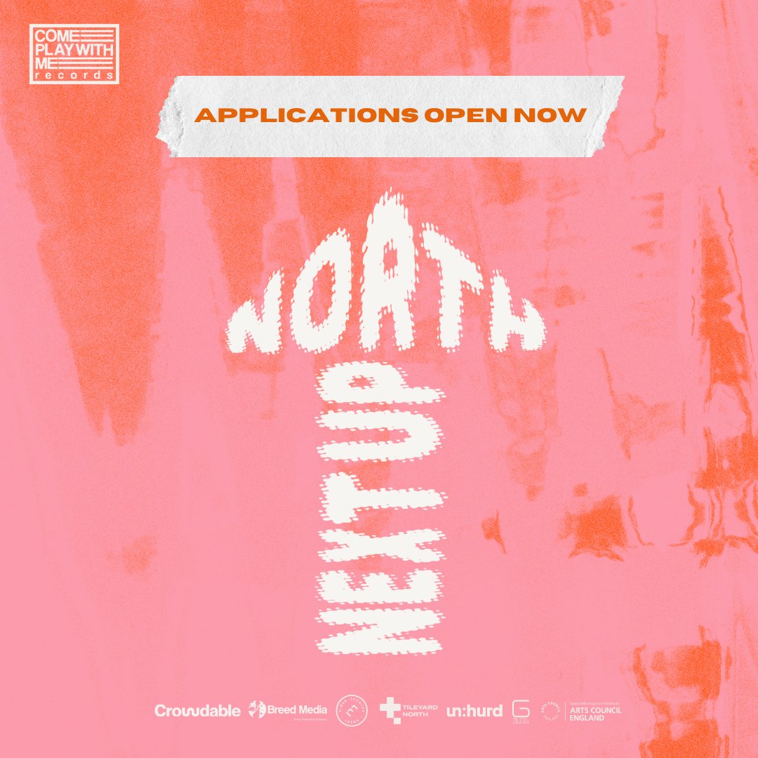 Calling all artists from marginalised genders and sexualities! Don't miss the chance to apply to Next Up North - a game-changing artist development programme from <a href="/cpwmco/">Come Play With Me</a> 

Deadline: Thurs 9th Jan, 5pm

cpwmrecords.com/pages/next-up-…