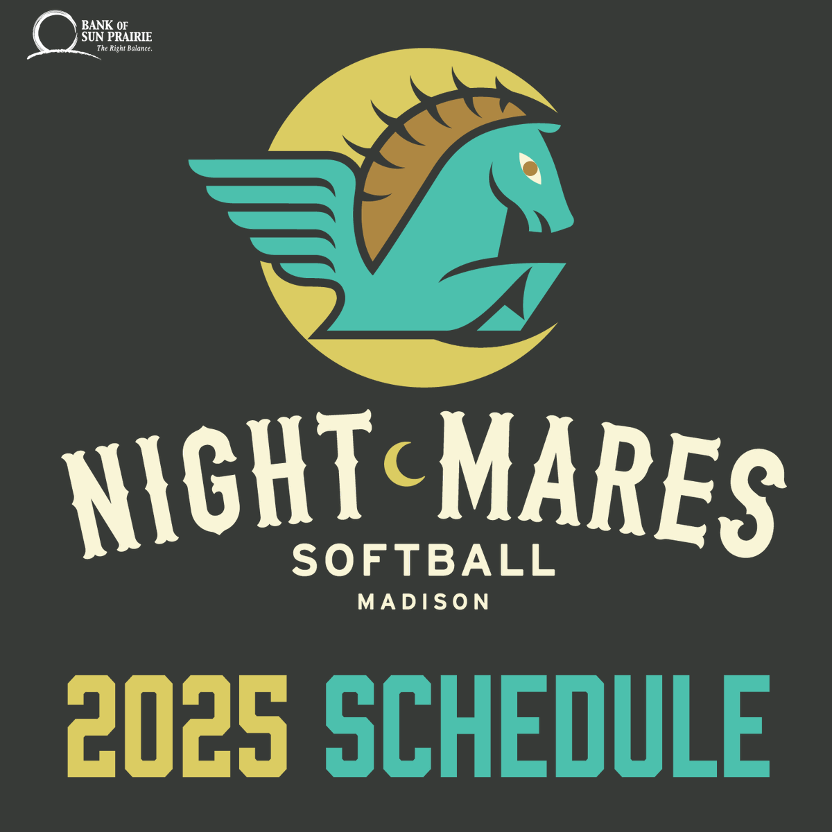 NightMares_SB's tweet image. The official ✨2025✨ Madison Night Mares schedule is here! Get ready for another unforgettable summer!