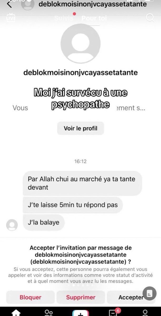 _sombrinternet's tweet photo. Le nom du compte + le message je vais pleurer c'est quoi ce fou https://t.co/CMKnWcuS5c