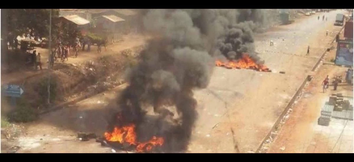 Guinea Conakry on fire as angry youths took to the streets,  demanding their own AES revolution and an end to the corrupt French puppet rule.

The Sahel fever is indeed spreading across the region.