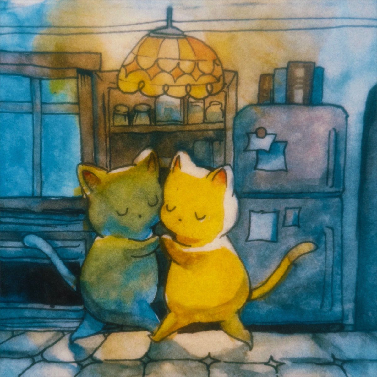 annalaura_art's tweet image. u by my side 🩵