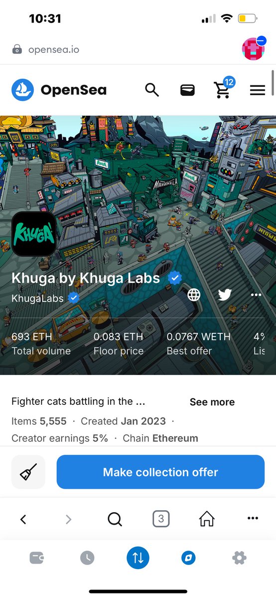 Lesson in Web3 and how speculation can trump deliverables temporarily . 

<a href="/KarafuruNFT/">Karafuru</a> dead project delivered NOTHING, cool IP, speculation of new owner (no one knows who) 

<a href="/Khugaverse/">𝗞𝗛𝗨𝗚𝗔</a> real team never stopped working or delivering , lead by <a href="/GudPaw/">G-Paw ⚔️</a> <a href="/mastersamwong/">James Wong</a> 3 games