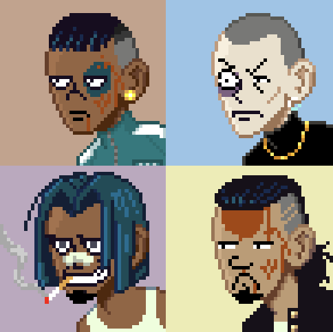 These dudes are up to no good. 
And there are many more unique traits in store!