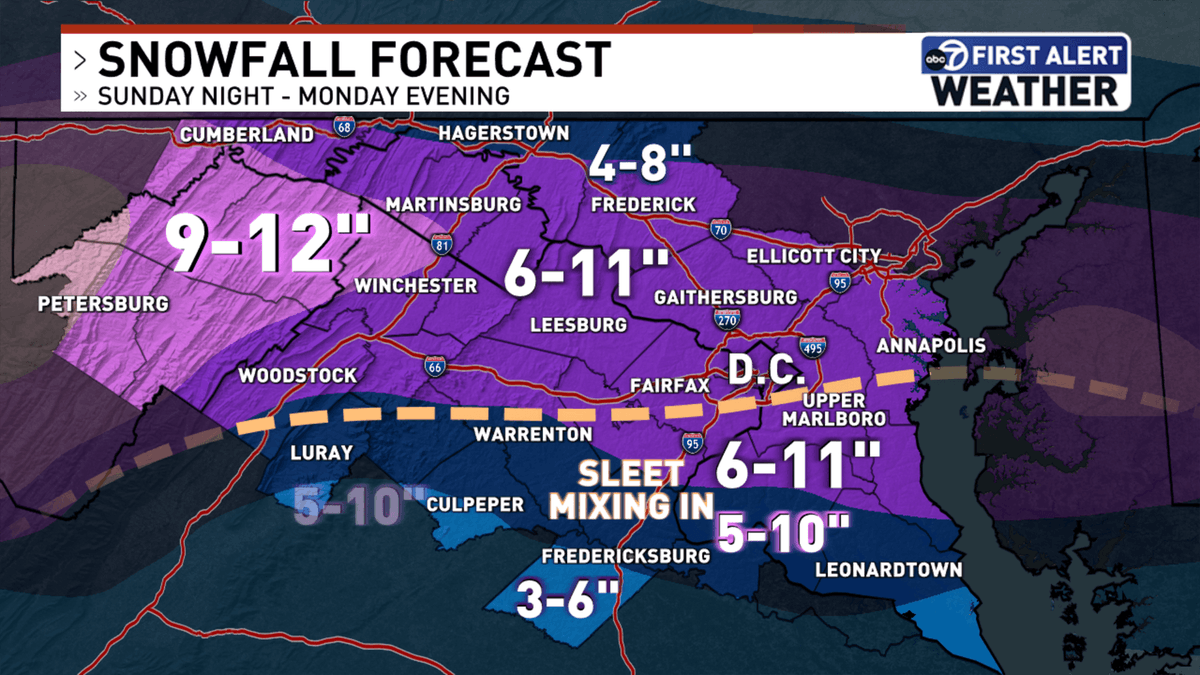 Be careful out there - please don't drive unless ya have to...and major shoutout to all the DMV plow crews!!!