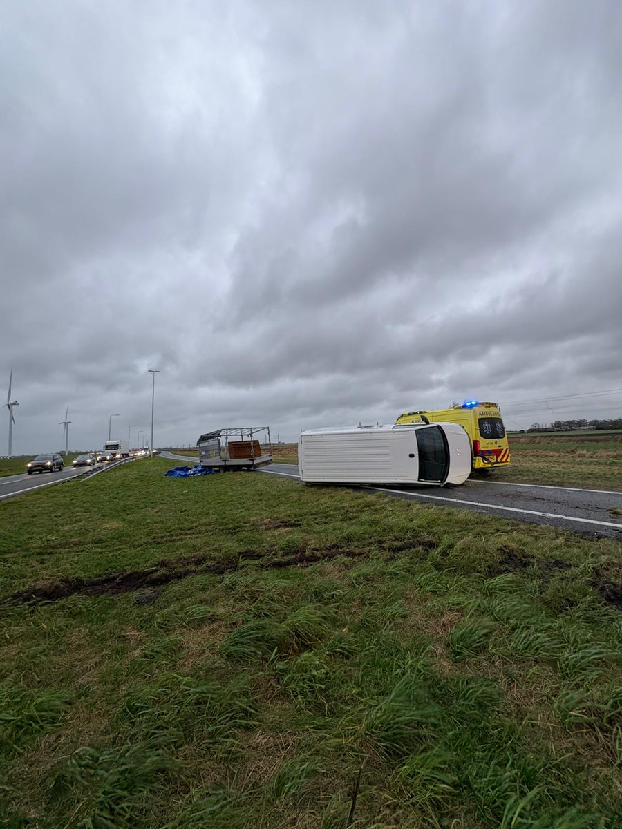 Ongeval op N50 bij knp. Hattemerbroek