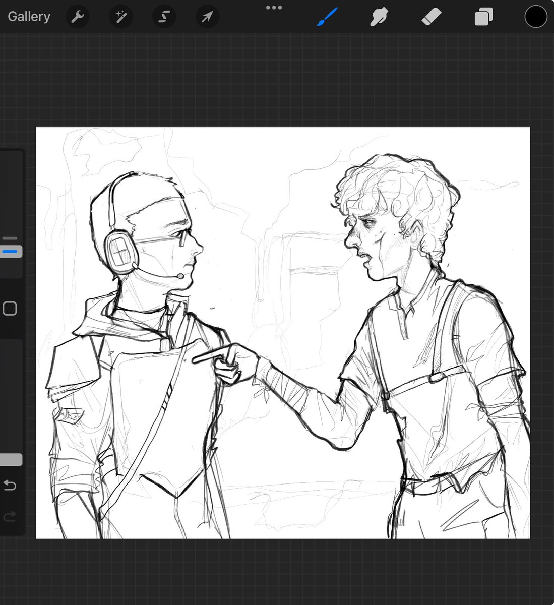 reddbucketTM's tweet photo. #bitterduo wip https://t.co/QpK14rTYU7