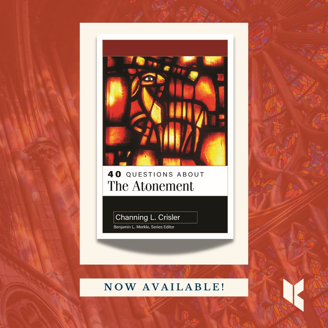 KregelAcademic's tweet photo. Atonement is the culmination of God's work of reconciliation. 40 Questions About the Atonement studies the most common questions about this important issue. 

40 Questions About the Atonement is available today! https://t.co/hyznjeqbJp https://t.co/rMSk776wGL