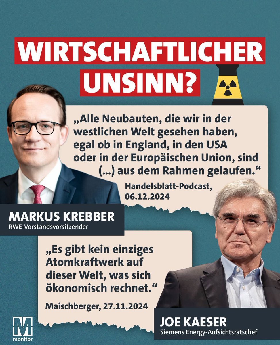 UMilatz's tweet photo. @jensspahn Die Doppelmoral liegt eher bei der @CDU & Spahn. Fast die gesamte CDU hat Merkel's #Atomaus 2011 mitgetragen. Danach tickte die Uhr, alle teuren nicht sicherheitsrelevanten Wartungsarbeiten wurden gestoppt.Das Ende 2022/23 war besiegelt, wie auch die 3 #AKW-Betreiber bestätigten. https://t.co/0lFwn9yxQA