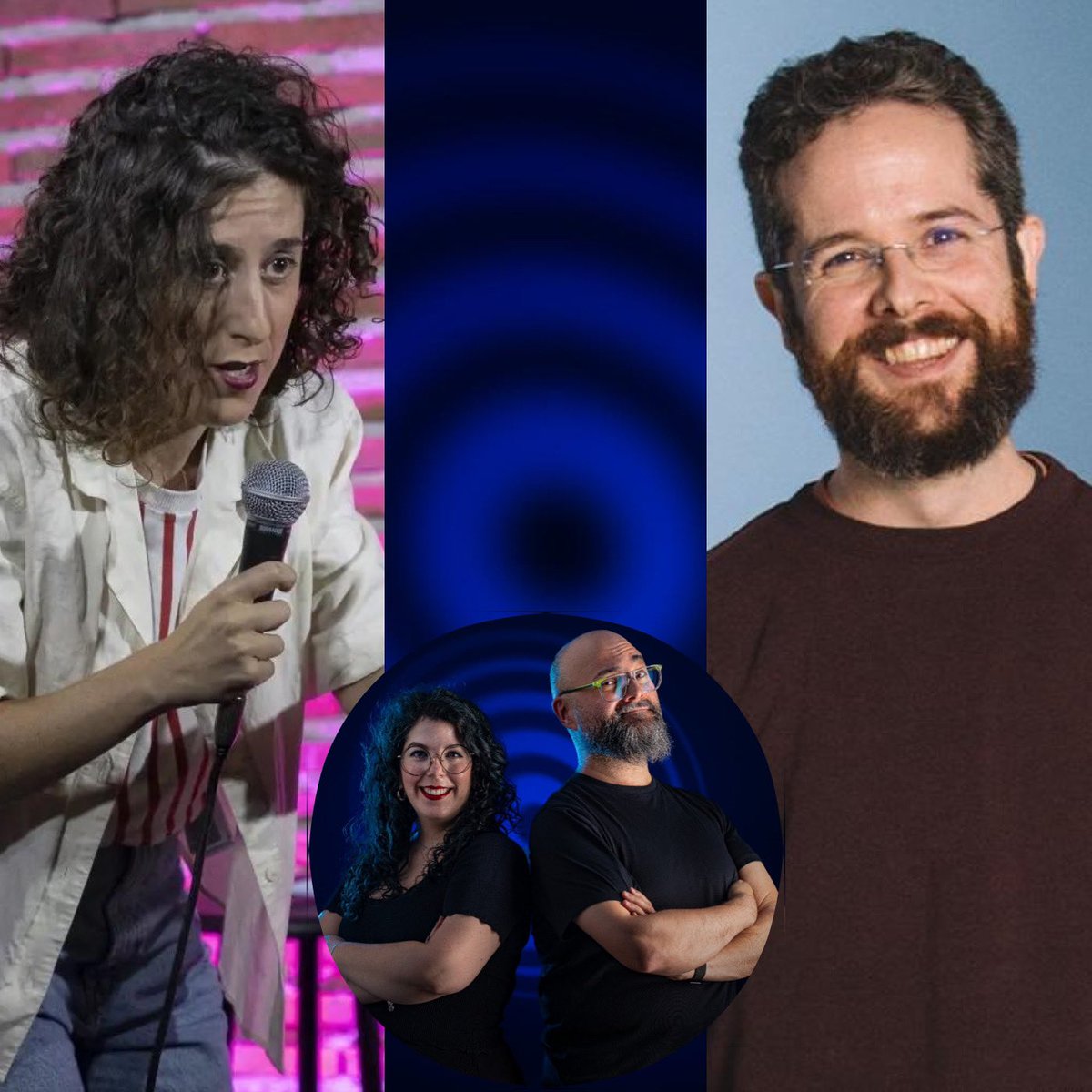 Concéntricos Podcast (@concentricospod) on Twitter photo ¡Grabamos el primer #podcast de 2025! 🎉
🎤Charlaremos con la cómica Laura del Val y el cineasta @soydavidcastro durante 50 minutos de humor, cine y las cosas de ser de #Burgos
📍 Salón de actos de <a href="/FCirculoBurgos/">Fundación Círculo</a>
🕗 20h.
🎫 ENTRADA LIBRE
#burgosmola #podcasts #podcasting ¡Grabamos el primer #podcast de 2025! 🎉
🎤Charlaremos con la cómica Laura del Val y el cineasta @soydavidcastro durante 50 minutos de humor, cine y las cosas de ser de #Burgos
📍 Salón de actos de <a href="/FCirculoBurgos/">Fundación Círculo</a>
🕗 20h.
🎫 ENTRADA LIBRE
#burgosmola #podcasts #podcasting