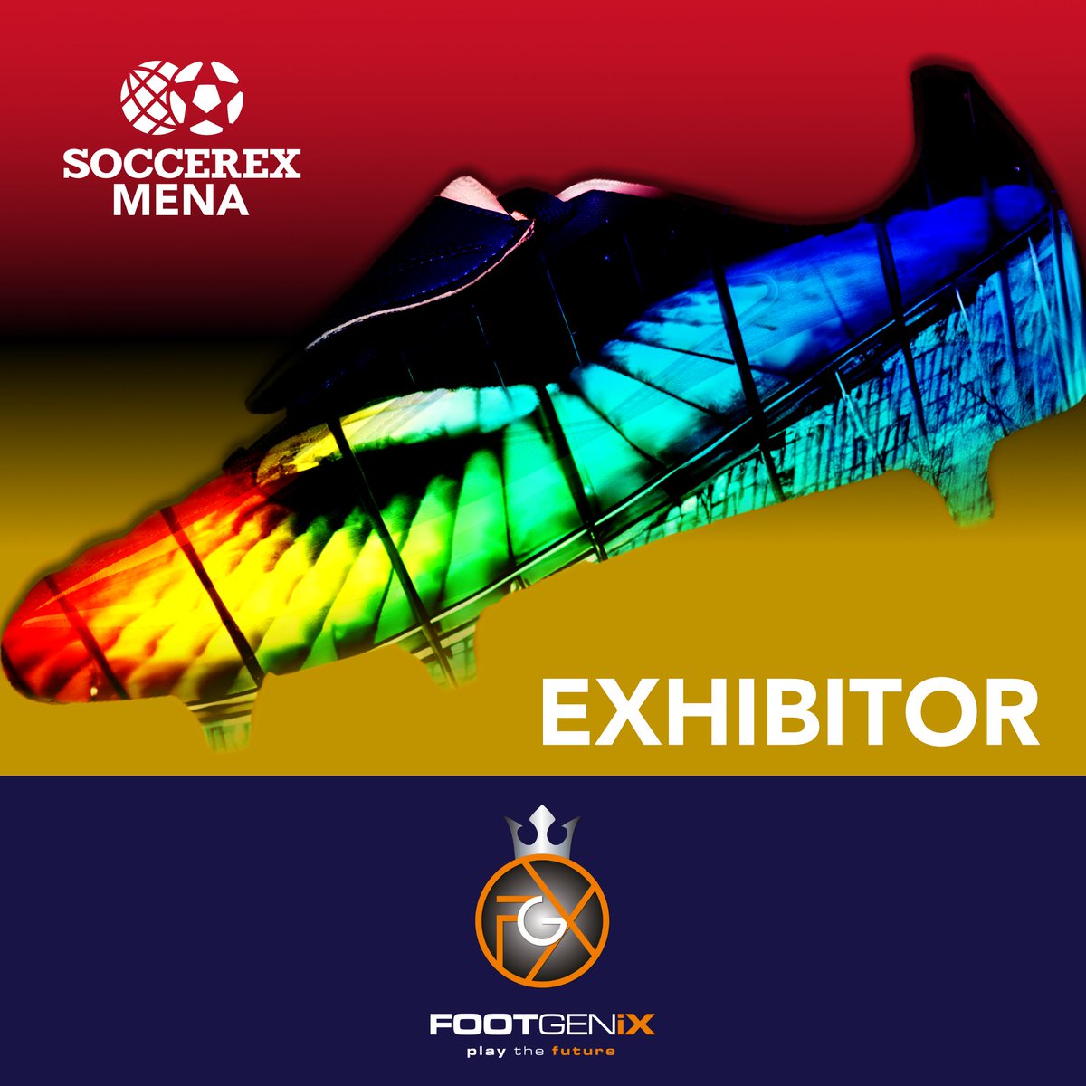 <a href="/FOOTGENiX/">FOOTGENiX</a> is heading to #soccerexMENA! ⚽ Experience the future of football training with groundbreaking technology and unmatched innovation. 🚀 Let’s redefine the game together! #FOOTGENiX #Soccerex #gamechanger

🎟️ soccerexmena2025.eventify.io/t2/tickets/?pr…
