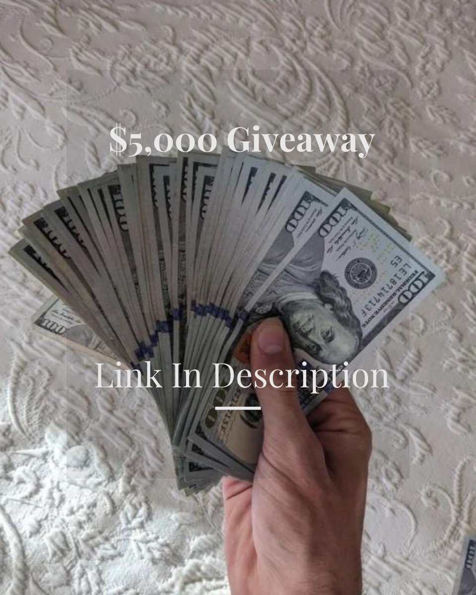 Enter for your chance to win 5k cash!   
Enter at:  giveawaymachine.com/giveaways/9429…