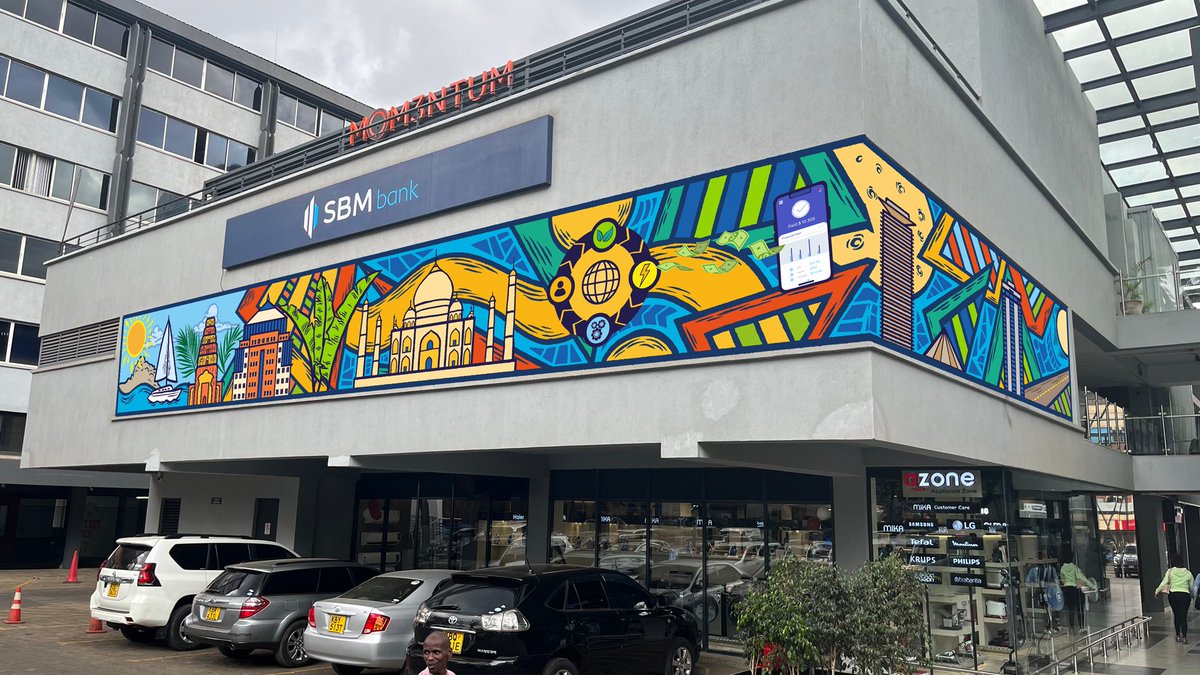 SBM Bank approached me to create an artwork for them to use on the window panels outside their branch. This artwork is special to me because it captured their personality in a unique visual way..

Check out the full creative process here:
behance.net/gallery/216147…