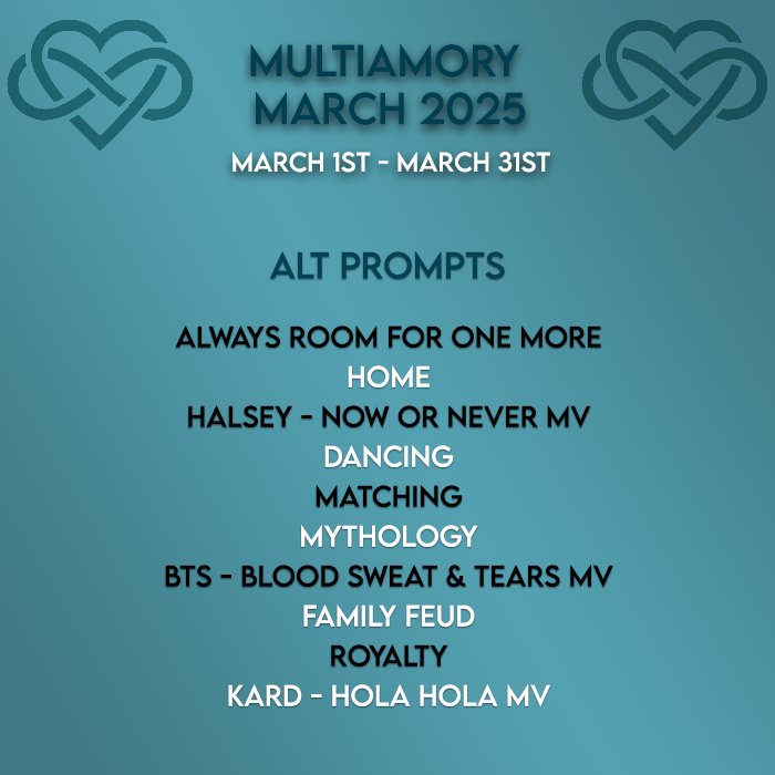 polyamships's tweet photo. This year we have an additional 10 alt visual prompts! Our prompts are there to inspire you, not restrict you. You can also create freely or use one of our past year's prompts if they inspire you better. If you use a prompt, please make sure to let us know which prompt you used https://t.co/8lL4Uij033