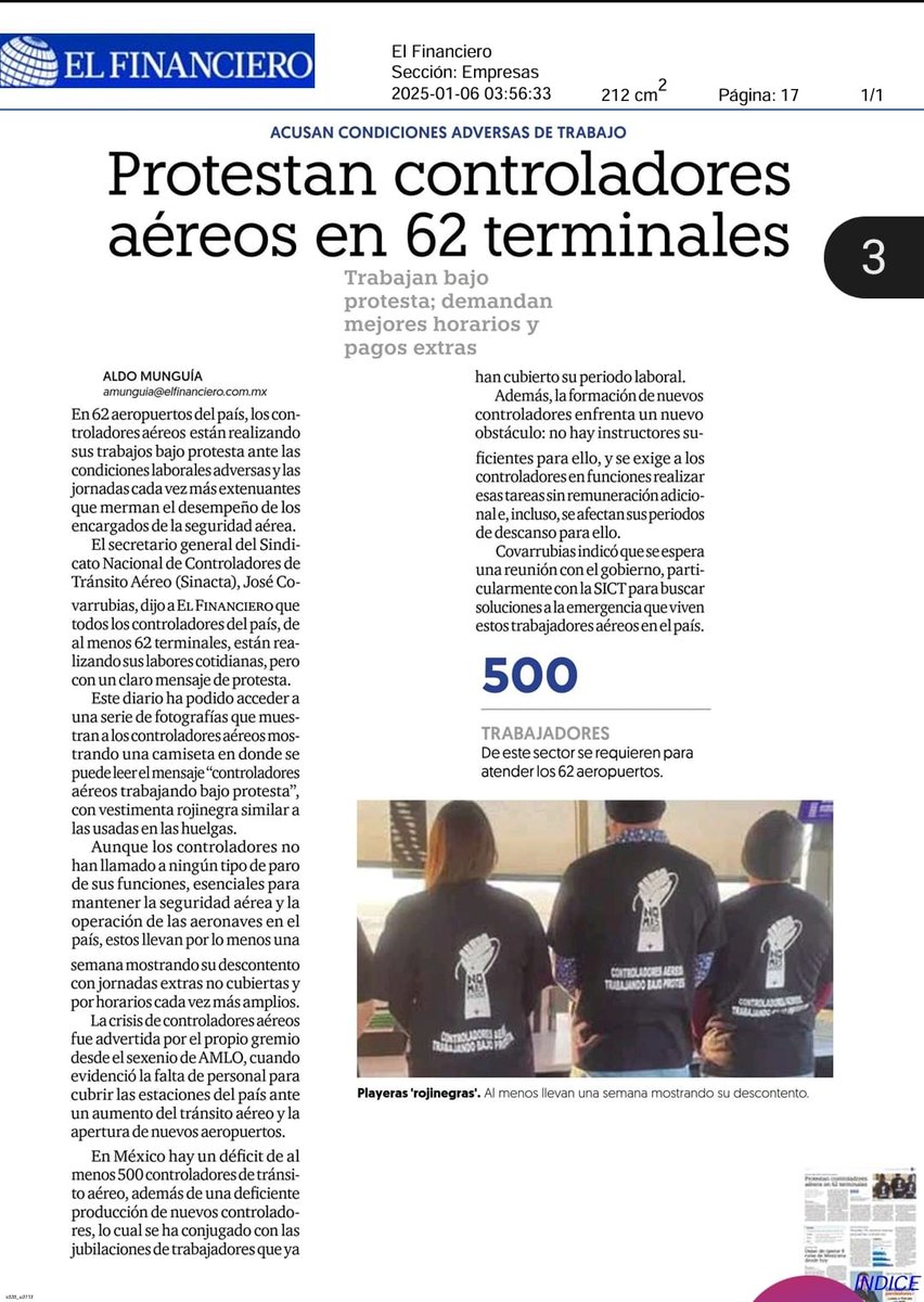 SINACTA's tweet photo. Si bien algunos pagos se han regularizado, seguiremos en protesta hasta que se revisen las deficiencias técnico-operativas de las facilidades de tránsito aéreo que afectan directamente la seguridad aérea.

#CTAMEXICO

UNIDOS SOMOS MÁS FUERTES. https://t.co/yysBqexPfF