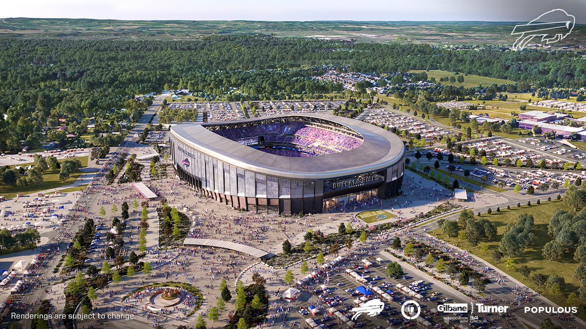 It’ll also feature a 360-degree concourse so that wherever you’re standing in the stadium, you’ll have a full, unobstructed view of the field.

However, perhaps the most notable design feature is the roof or, instead, the lack thereof.

5/9