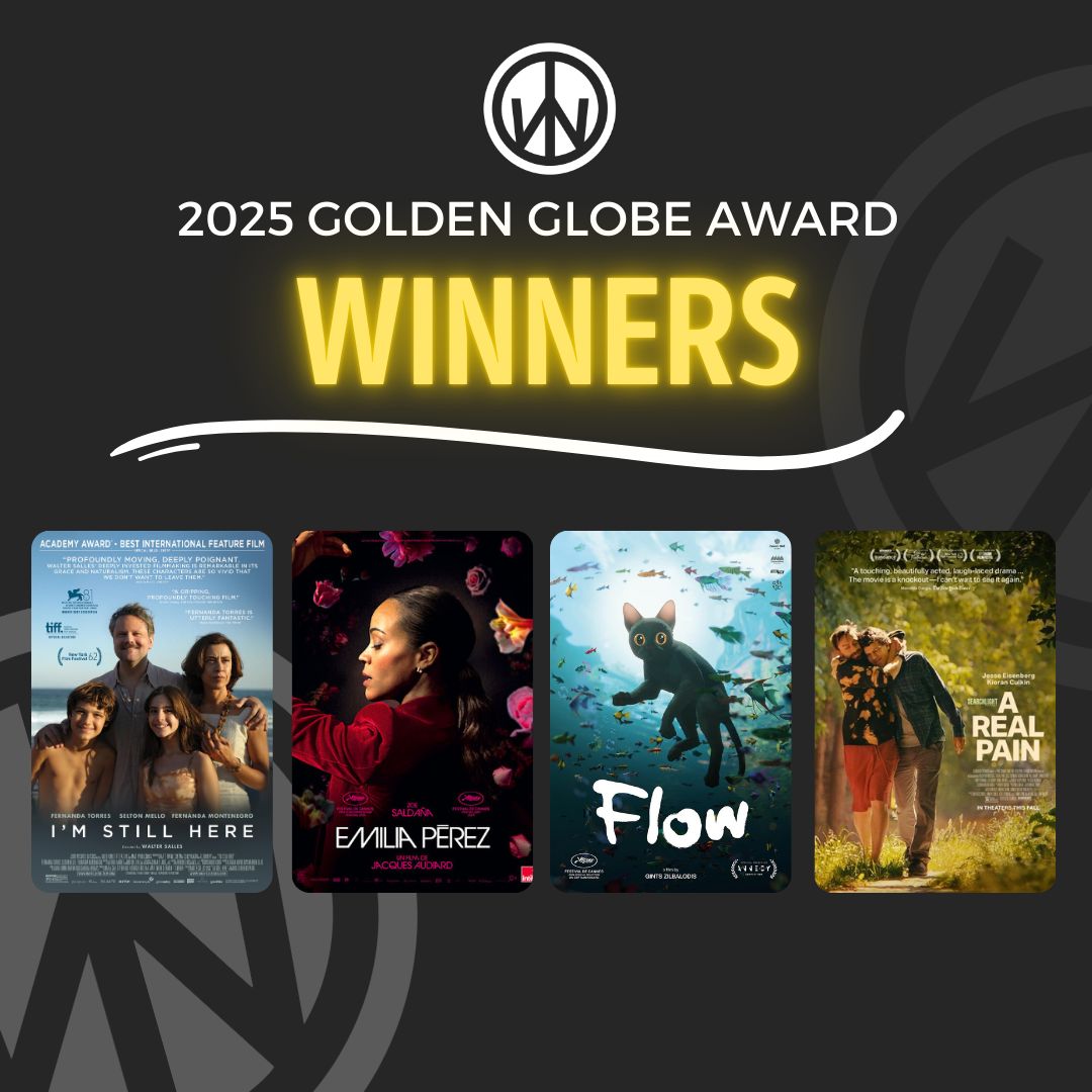woodstockfilm's tweet photo. Congratulations to the #WFF25 Alumni Golden Globe Award Winners! 🏆
✨ EMILIA PÉREZ, FLOW, I’M STILL HERE & A REAL PAIN https://t.co/uQnJddqaCe