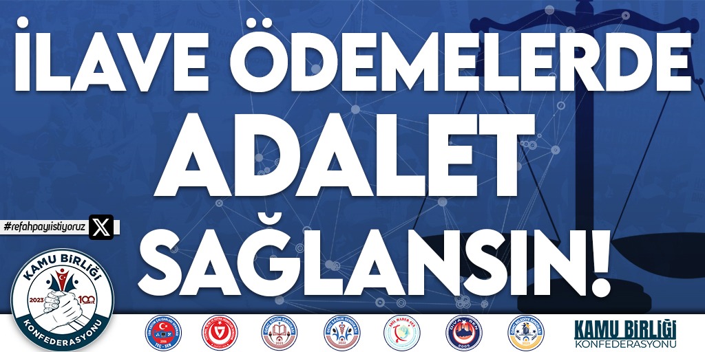 ADİL BİR ÜCRET VE ONURLU BİR YAŞAM İÇİN REFAHTAN PAYIMIZI, BÜTÇEDEN HAKKIMIZI İSTİYORUZ. 

#MemurRefahaErsin
#RefahPayı 
#3600ekgösterge 
#Yhs
#EmekliyeSeyyanenZam
#YeniNesilSendikacılık
#SiyasetsizSendikacılık
#Adalet 
#Liyakat 
#Hakikat
#Samimiyet 
#Güç
#Güven
#BirlikteGüçlüyüz