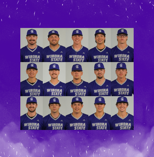 <a href="/WinonaStateBase/">Winona State Baseball</a> - Logan LeTourneau: Healthcare Leadership/Administration 
- Drew Lingen: Communication Studies 
- Cayden Mueller: Undeclared 
- Cole Stanchina: Psychology 
- Noah Vernon: Accounting 
- Kyle Yu: Movement Science 
- Landon Zeuli: Undeclared 
- Henry Zimmermann: Statistics