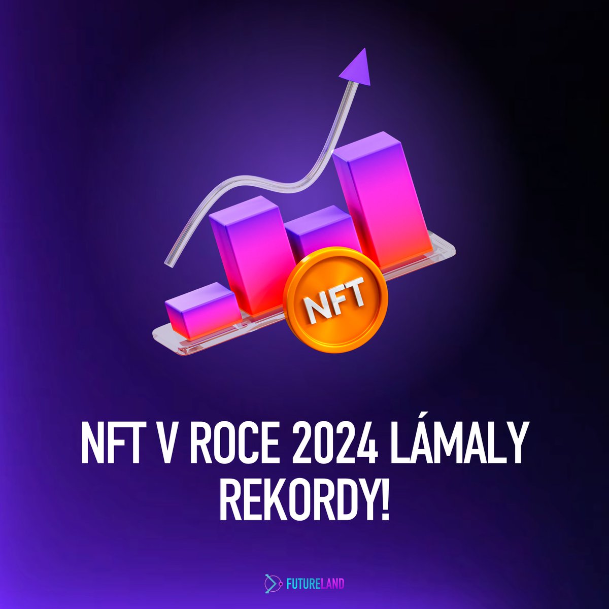 📊 NFT trh v roce 2024: Prodeje dosáhly $8,8 miliard! 🚀

NFTs zakončily rok ve velkém stylu, s prosincovými prodeji ve výši $877 milionů.

🔹Celkový objem prodejů za rok 2024 překonal rok 2023 o $100 milionů, s meziročním nárůstem o 1,1 %.

🔹 Top blockchainy 2024: Ethereum
