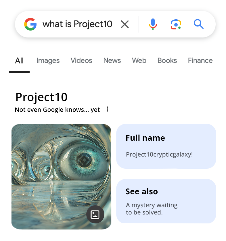 Project10_io's tweet image. Google tried, but it didn’t even know the full story of Project 10!

#Project10 #Mystery #Cryptic