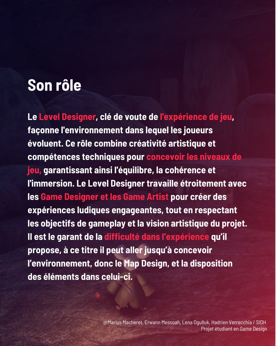 icandesign_'s tweet photo. Le métier de Level Designer t'intéresse ?🎮 Alors rejoins l'ICAN !
Notre formation en Bachelor Game Design te permettra d'exercer le métier !
#ican #icandesign #leveldesign #GameDesign #GameExperience #DigitalArt https://t.co/QsxP2jibgk