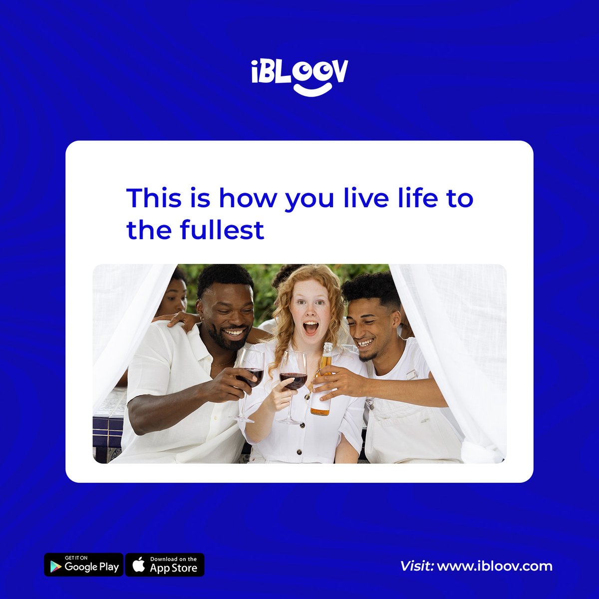 It’s a new chapter, and we’re all about making every moment count.

This is how you live life to the fullest—exciting experiences, new adventures, and memories you’ll always cherish.

Stay tuned for an amazing year ahead with iBloov. Let’s make 2025 one to remember!