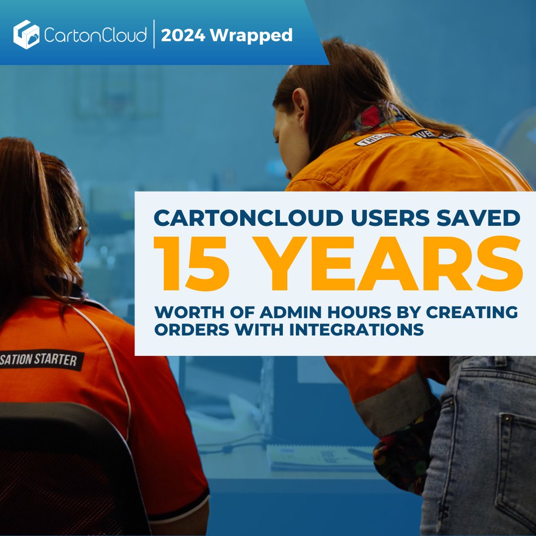 Thanks to CartonCloud integrations, our users saved an incredible 134,000 hours creating automated orders in 2024! 🎉 That’s the same as 15 years of manual data entry—now eliminated! 🙌

Read more about our #CCWrapped highlights here: cartoncloud.com/blog/cartonclo… 

 #YearInReview