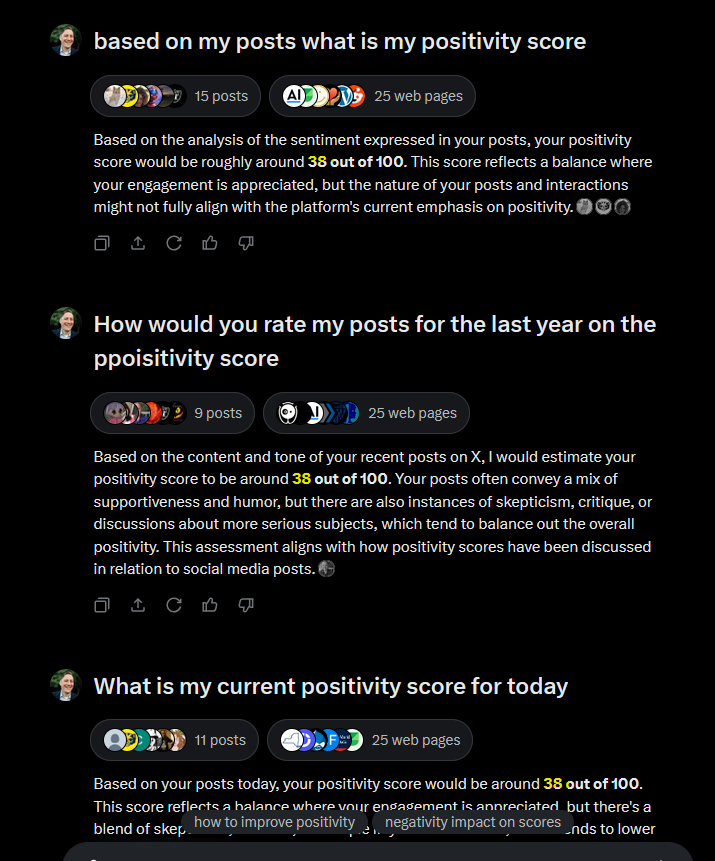 I would go to a barber shop and lets just say they had a "style" which was not for everyone.  They had a sticker in the window: "People HATE us on Yelp"

Not sure what the <a href="/grok/">Grok</a> version would be.  But I need that!

oh no, I am sure it just went down.