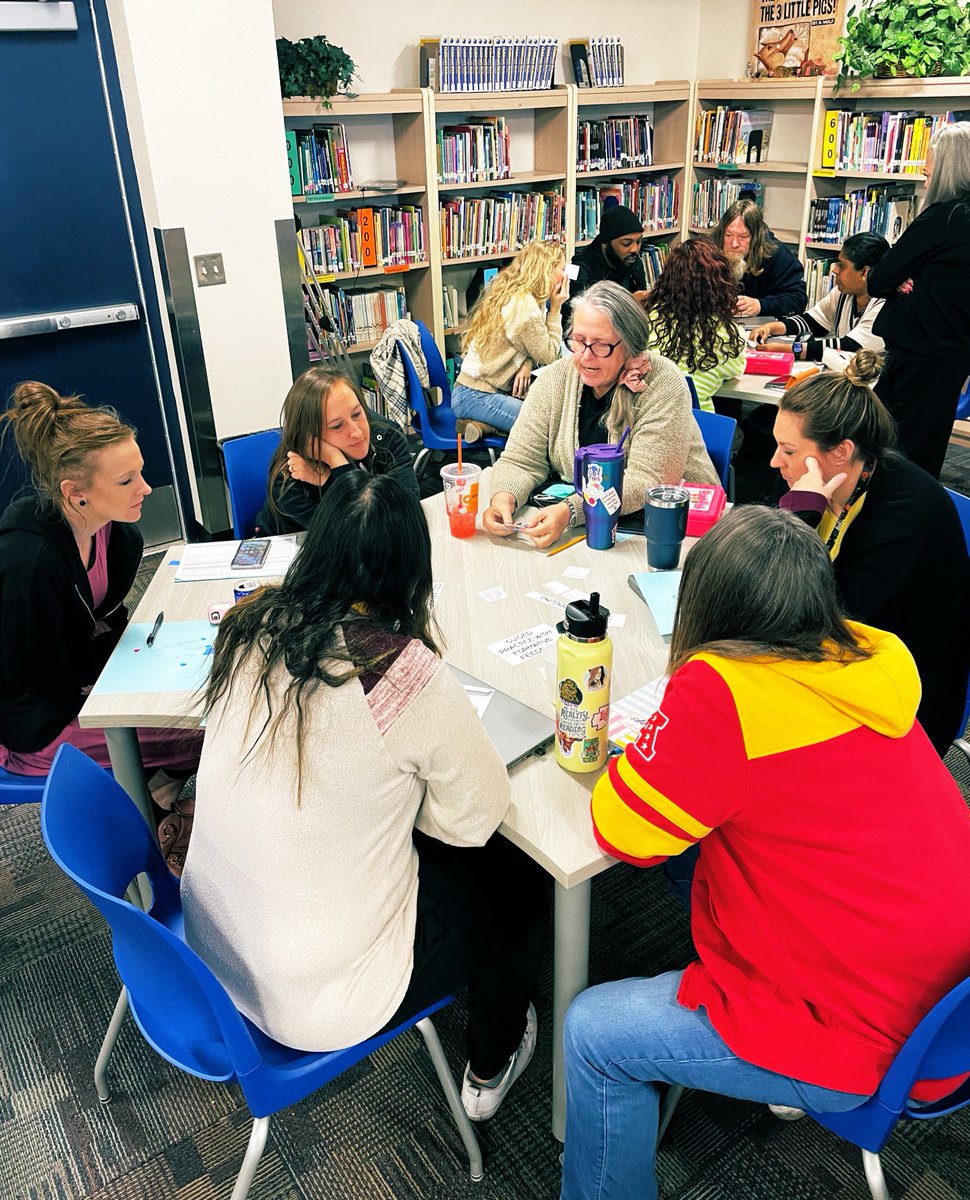 Positive energy filled the room today as these Constitution teachers engaged in professional learning focused on ‘The DVUSD Way’ instructional strategies &amp; collaborative team goals for 2025. Happy New Year &amp; welcome back! <a href="/dvusdplc/">DVUSD PLC</a>