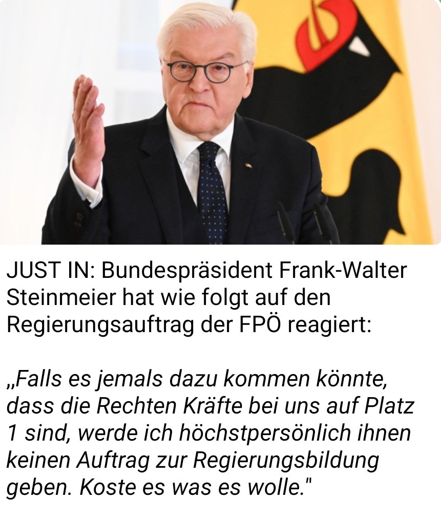 Aber Walter.....
wäre das denn demokratisch  🤔
Ihr labert doch dauernd von Demokratie  !
Der Wille des Volkes ist gefragt, nicht der Walterwille  !!!
