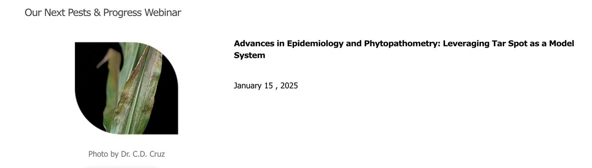 Don’t miss out! Make sure to register for the upcoming North Central IPM Center Webinar. 🌱📚 zoom.us/webinar/regist…