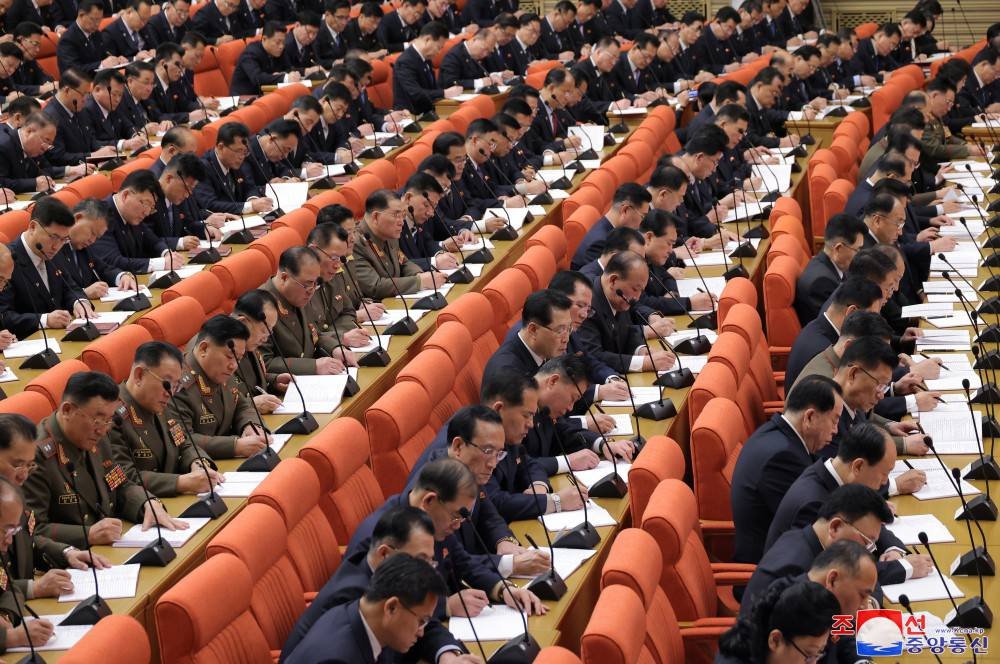 Korea_Friend_UK's tweet photo. The Enlarged Meeting of the Eleventh Plenary Meeting of the Eighth Central Committee of the Workers' Party of Korea was held at the headquarters of the Party Central Committee, the General Staff of the revolution, from December 23 to 27 https://t.co/KcdqZUYyHt