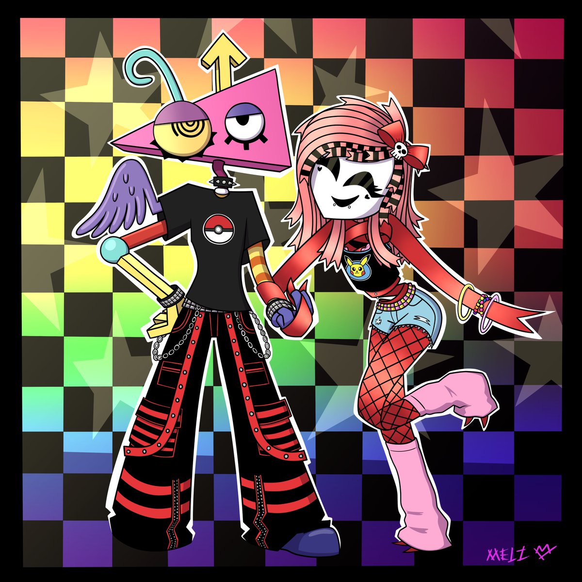 fizdryypz's tweet photo. It's happy hardcore night at The Amazing Digital Nightclub, and Gangle and Zooble are all dressed up in their best rave gear to dance together!

#TheAmazingDigitalCircus #TADC #TADCfanart #tadcgangle #Gangle #TADCZooble #Zooble #abstragedy #ganglexzooble #zooblexgangle #tadcau https://t.co/aB7R5exSvp